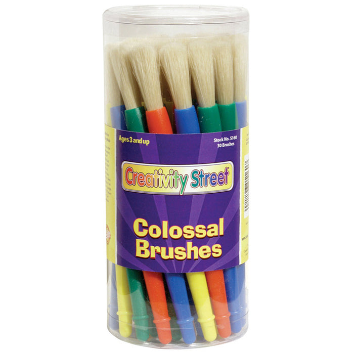 COLOSSAL BRUSHES 30ST PLASTC HANDLE