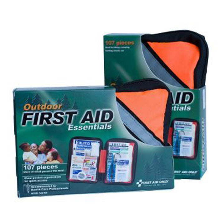 OUTDOOR FIRST AID KIT 107PC FABRIC