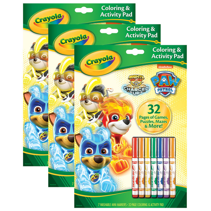 (3 EA) COLORING & ACTIVITY PAD PAW