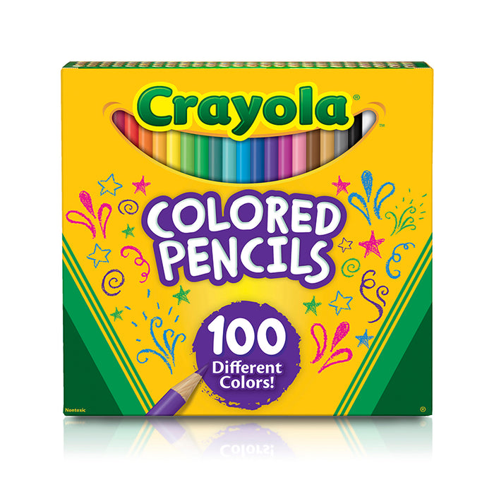 CRAYOLA COLORED PENCILS 100 COLORS