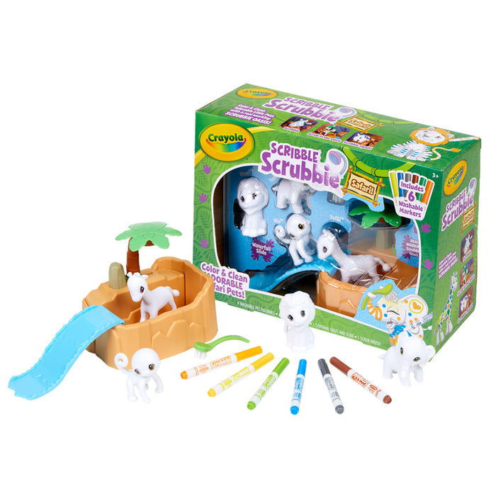 SCRIBBLE SCRUBBIE SAFARI OASIS SET