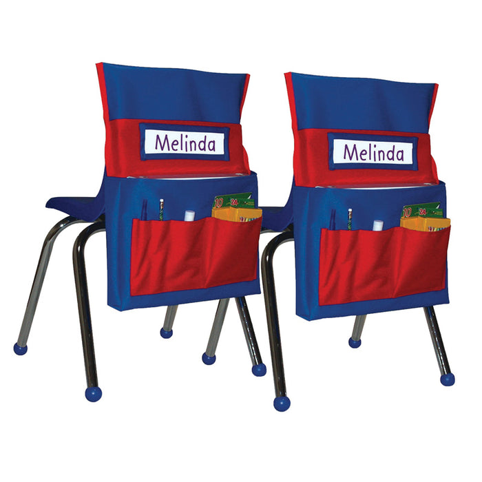 (2 EA) CHAIRBACK BUDDY BLUE/RED