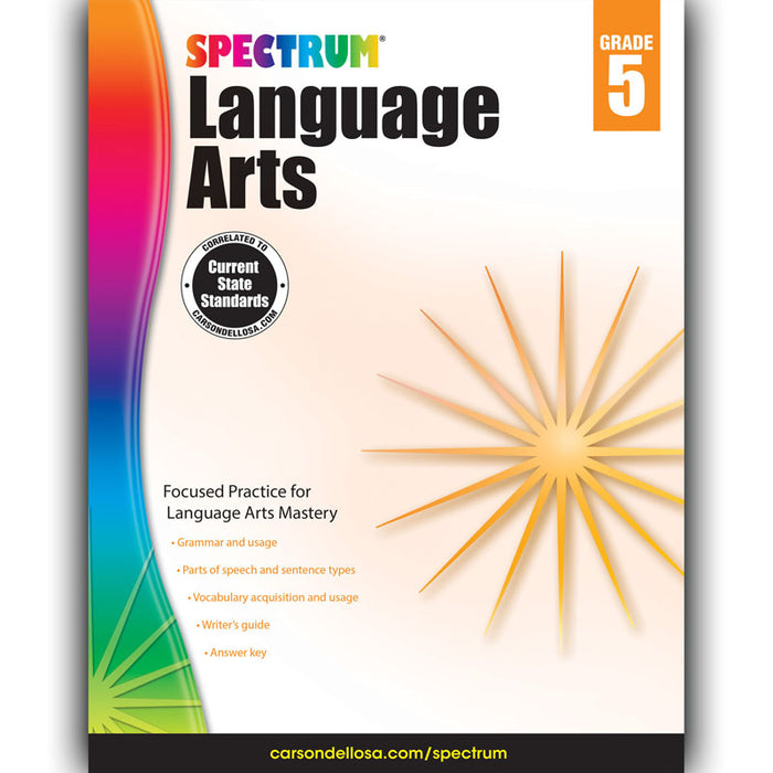(2 EA) SPECTRUM LANGUAGE ARTS GR 5
