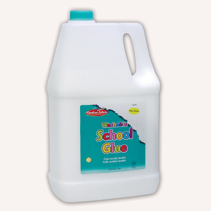 ECONOMY WASHABLE SCHOOL GLUE GALLON