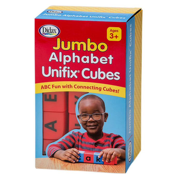 JUMBO ALPHABET UNIFIX CUBES