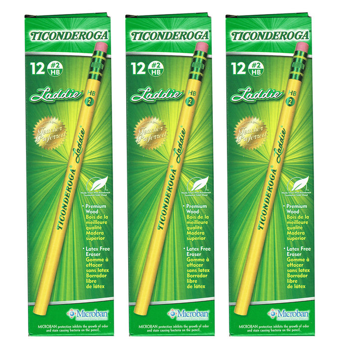 (3 DZ) LADDIE PENCIL WITH ERASER