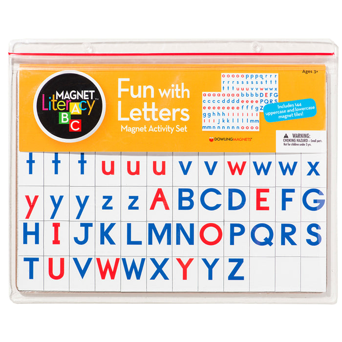 FUN WITH LETTERS MAGNET ACTIVITY