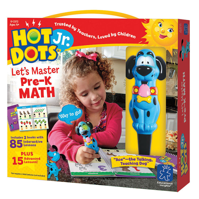 HOT DOTS JR LETS MASTER MATH GR PK