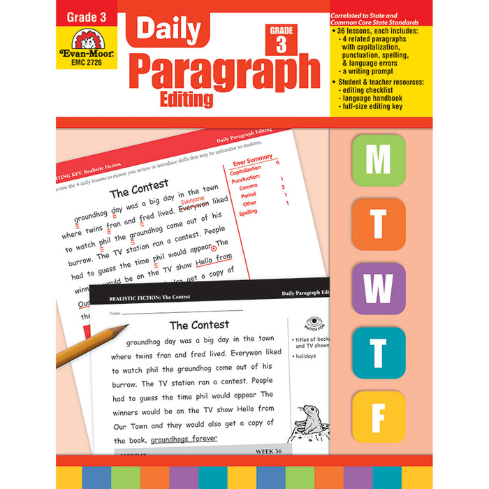 DAILY PARAGRAPH EDITING GR 3