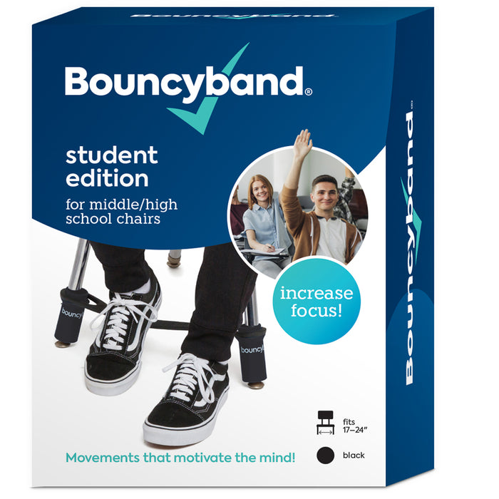 Bouncybands® for Middle-High School Chairs, Black