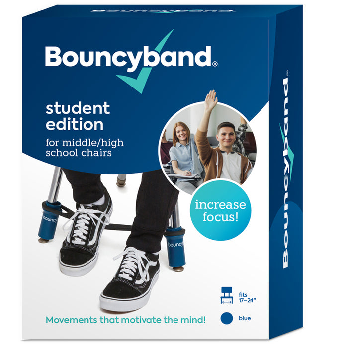 Bouncybands® for Middle-High School Chairs, Blue