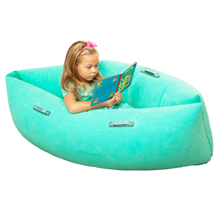 Comfy Hugging Peapod Sensory Pod, 48", Ages 3-6 Up to 4 Feet Tall, Green