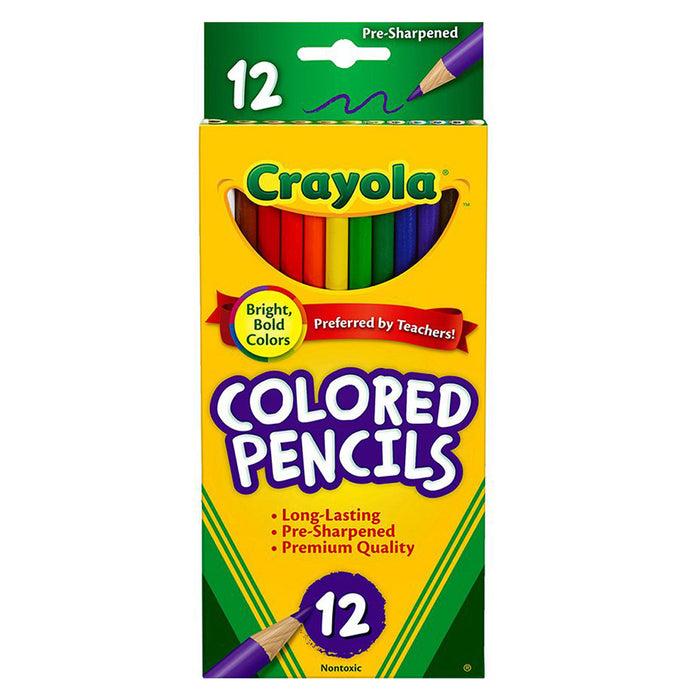 Colored Pencils, 12 Per Box, 6 Boxes