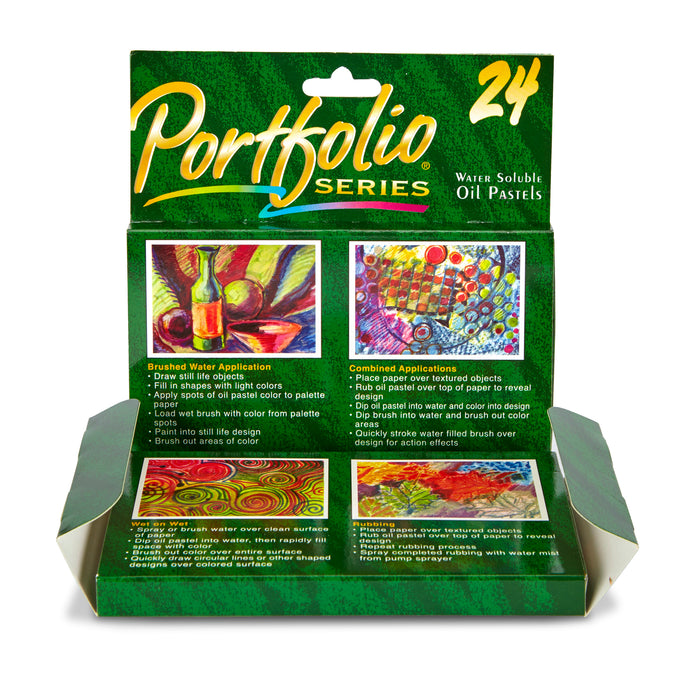 Portfolio Series Oil Pastels 24 Per Box, 2 Boxes