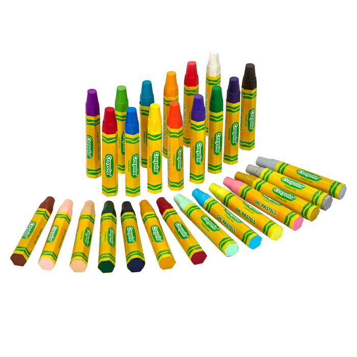 Oil Pastels, 28 Per Box, 6 Boxes