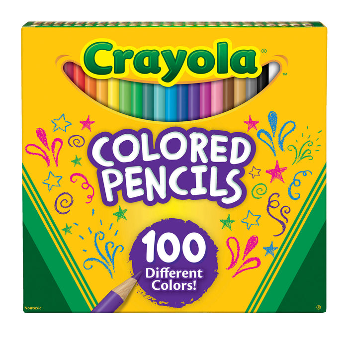 CRAYOLA COLORED PENCILS 100 COLORS