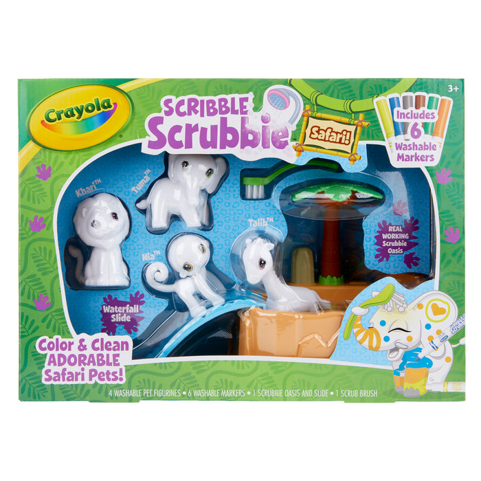 SCRIBBLE SCRUBBIE SAFARI OASIS SET
