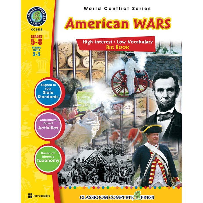 AMERICAN WARS BIG BOOK WORLD