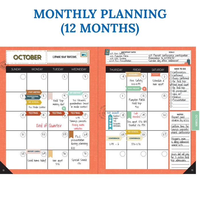 Let's Explore Teacher Planner