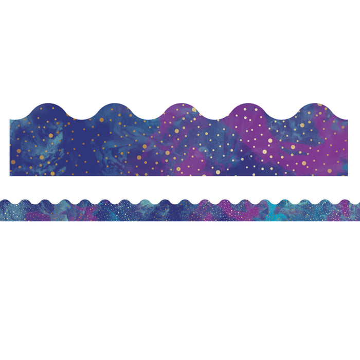 Galaxy Scalloped Border, 39 Feet Per Pack, 6 Packs