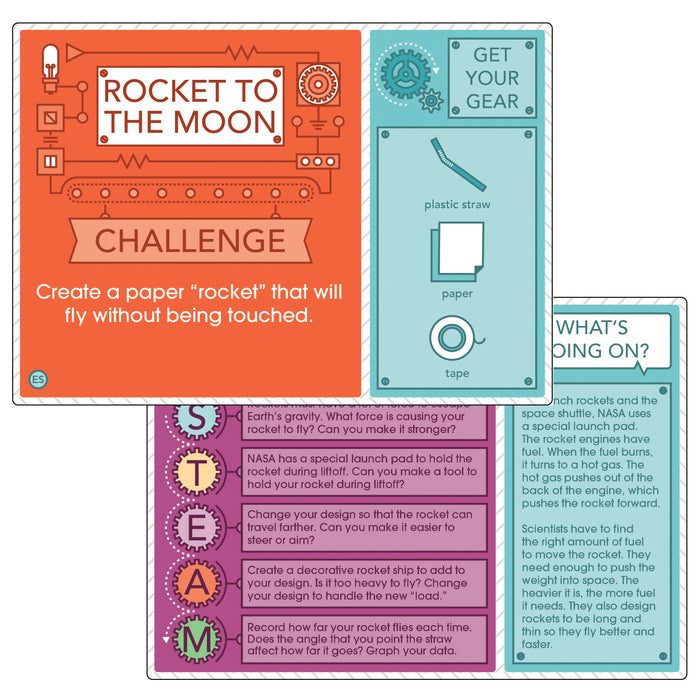 STEM CHALLENGES LEARNING CARDS