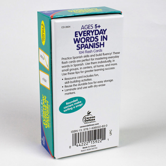 (3 PK) FLASH CARDS EVERYDAY WORDS