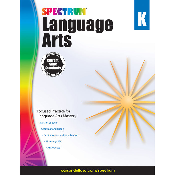 (2 EA) SPECTRUM LANGUAGE ARTS GR K
