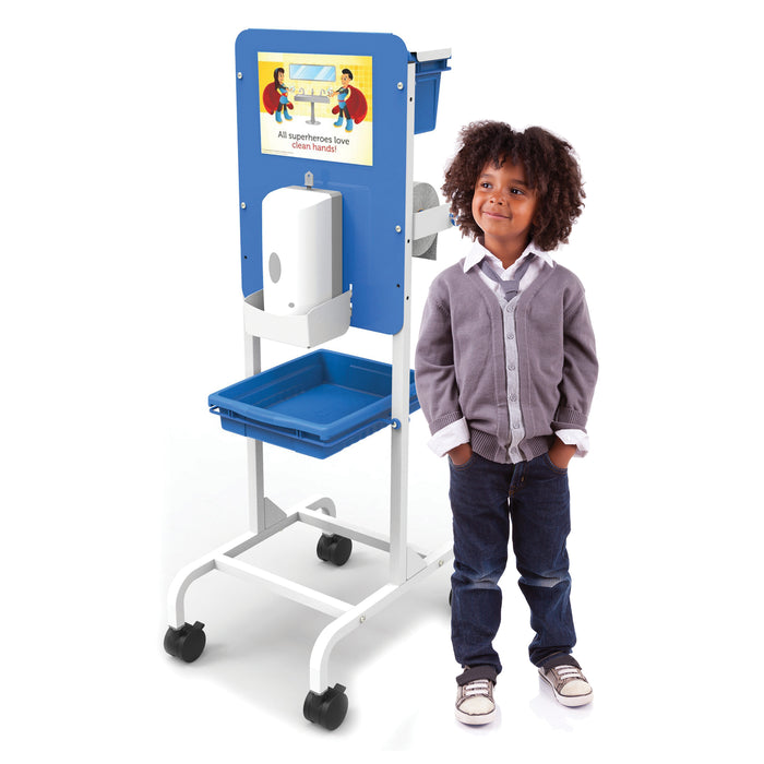 Single Student Hand Sanitizer Station - Premium Model without Dispenser