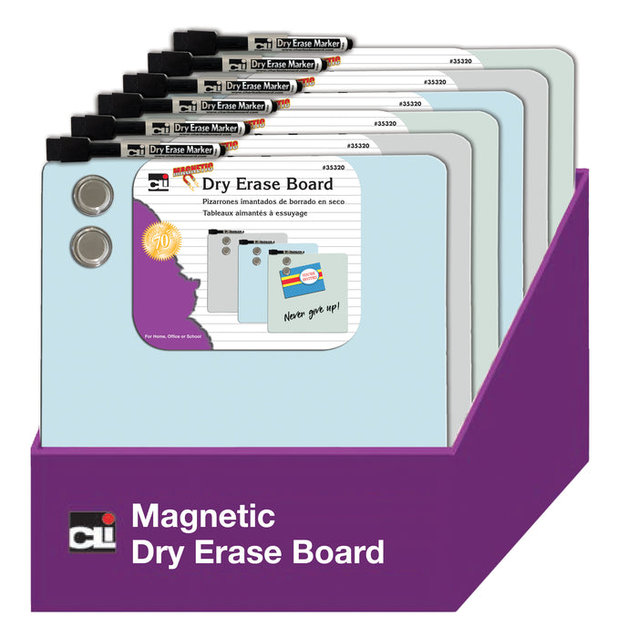 MAGNETIC UNFRAME DRY ERSE BOARD 6EA