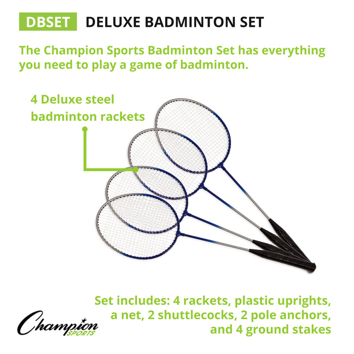 Deluxe Badminton Set
