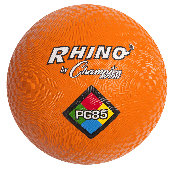 Playground Ball, 8-1-2", Orange, Pack of 3