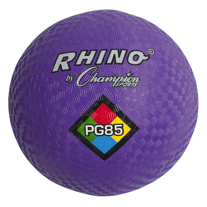 Playground Ball, 8-1-2", Purple, Pack of 3