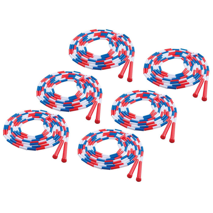 Plastic Segmented Jump Rope 16', Pack of 6