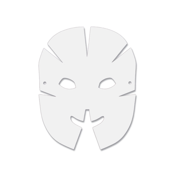 Die-Cut Dimensional Paper Masks, 10-1-2" x 8-1-4", 40 Per Pack, 3 Packs