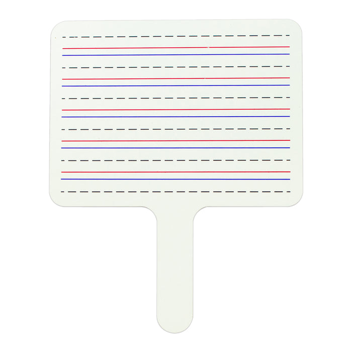 Two-Sided Dry Erase Answer Paddle, Pack of 6