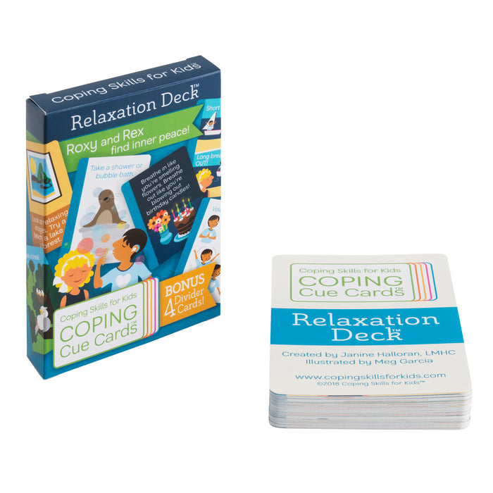COPING CUE CARDS RELAXATION DECK