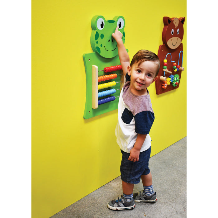 ABACUS ACTIVITY WALL PANEL FROG