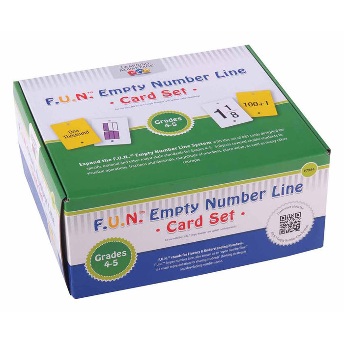 FUN EMPTY NUMBER LINE CARDS ONLY GR