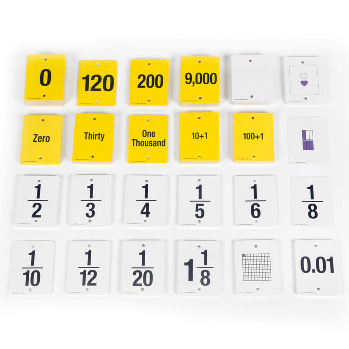 FUN EMPTY NUMBER LINE CARDS ONLY GR