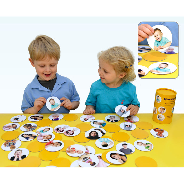 Feelings and Emotions Matching Pairs Game - Set of 56