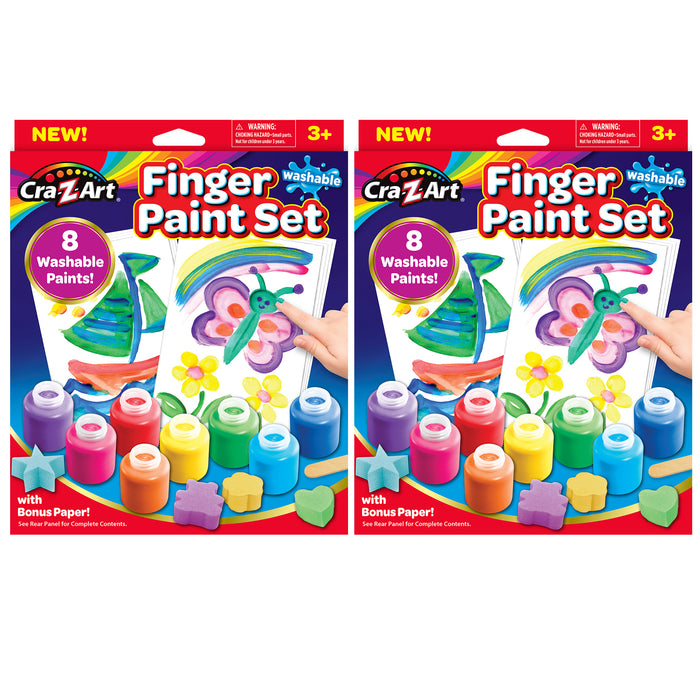 Finger Paints Set, 2 Sets