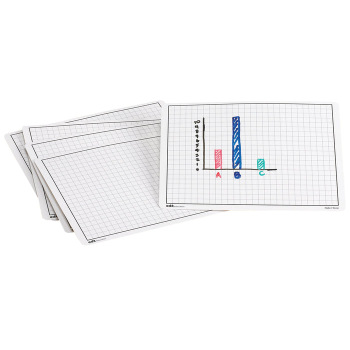 WRITE AND WIPE GRAPHING MATS