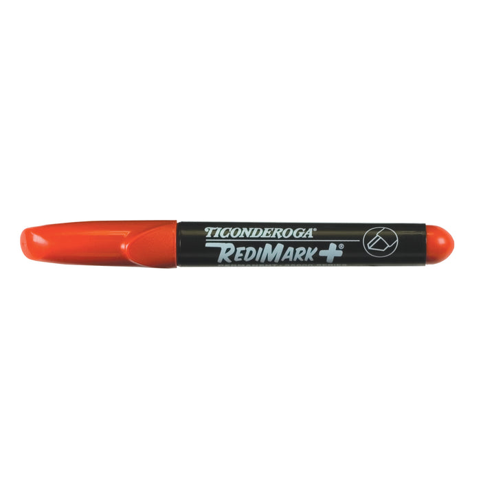 CHISEL TIP PERMANENT MARKERS RED DZ