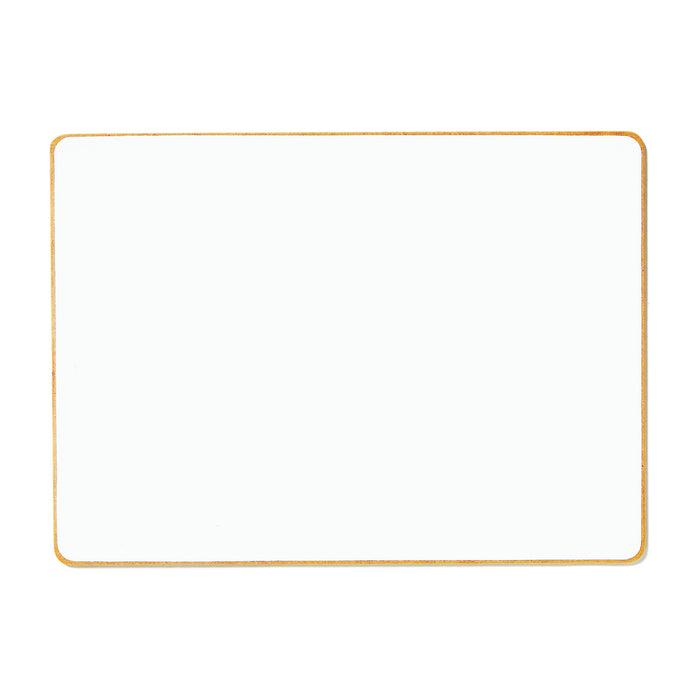 Double-sided Magnetic Dry-Erase Board, Blank, Pack of 6