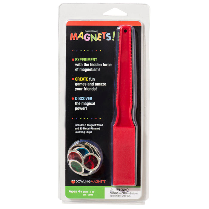 Magnetic Wand & 20 Magnetic Counting Chips, 3 Sets