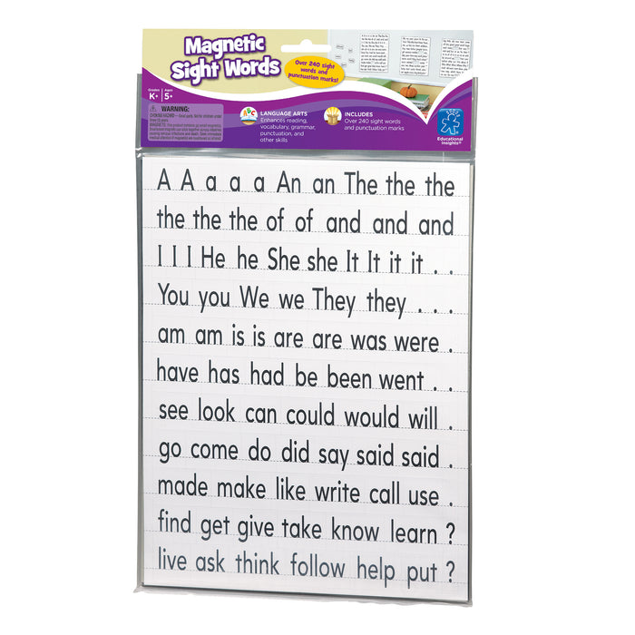 MAGNETIC SIGHT WORDS & SENTENCE