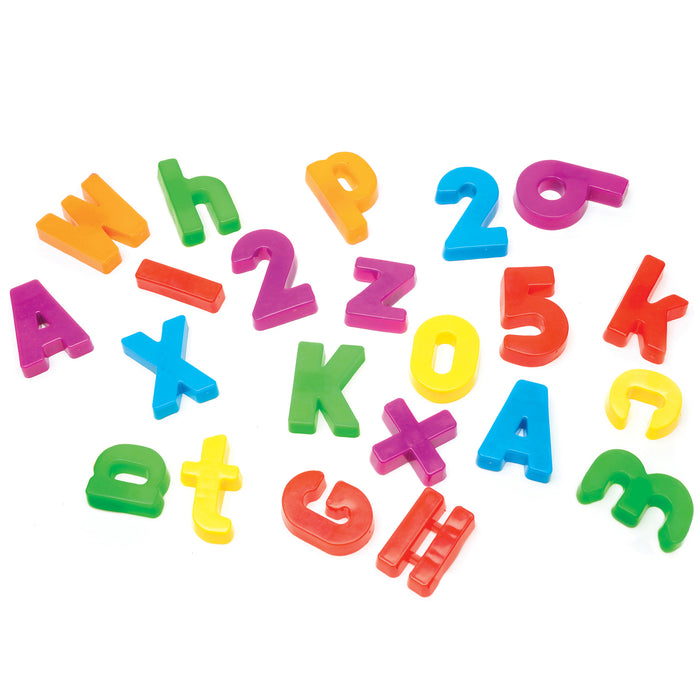 (2 EA) MAGNETIC ALPHABET & NUMBERS