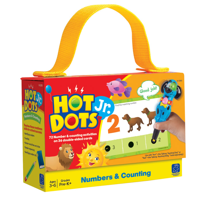 HOT DOTS JR CARDS NUMBERS COUNTING