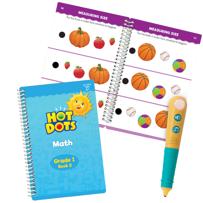 HOT DOTS JR LETS MASTER MATH GR 1