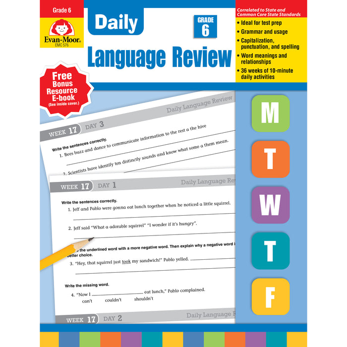 DAILY LANGUAGE REVIEW GR 6